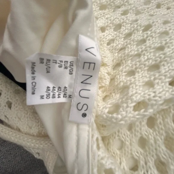 VENUS White Crochet tank Maxi Dress - Picture 5 of 9